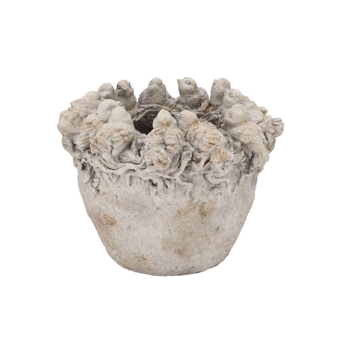 <h4>Concrete Sparrow Grey Nest 27x27x21cm Nm</h4>