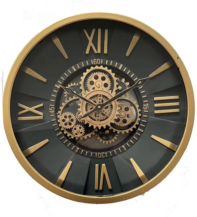 Clock Gear Ø46cm Black 40307