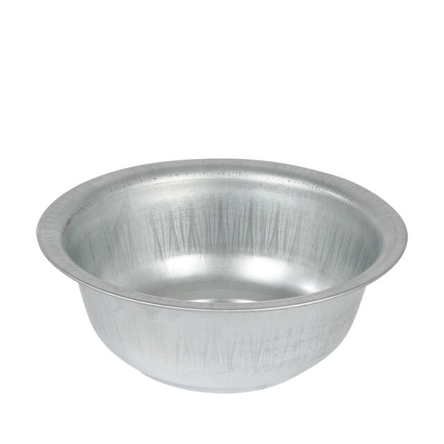 <h4>Bowl zinc 24xh8.5cm naturel</h4>