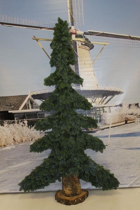 <h4>2D cartoon bomen 2 zijdig op voet Nobilis 160cm</h4>