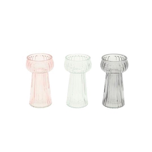 Vase Bulb Carmen 3 Ass H14D7.5