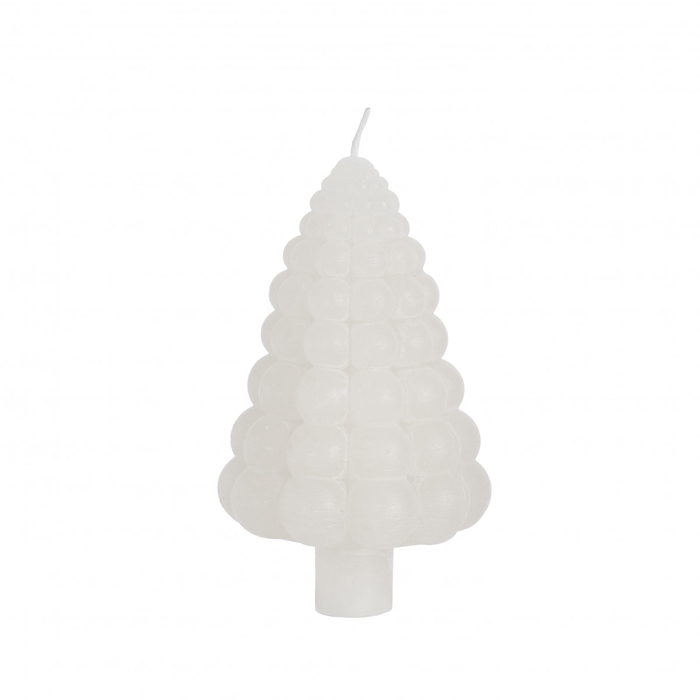 <h4>Kaars kerstboom bubble d07*12cm</h4>