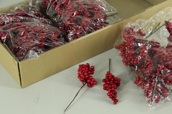 Stick Berries Ilex Red Bag(24)