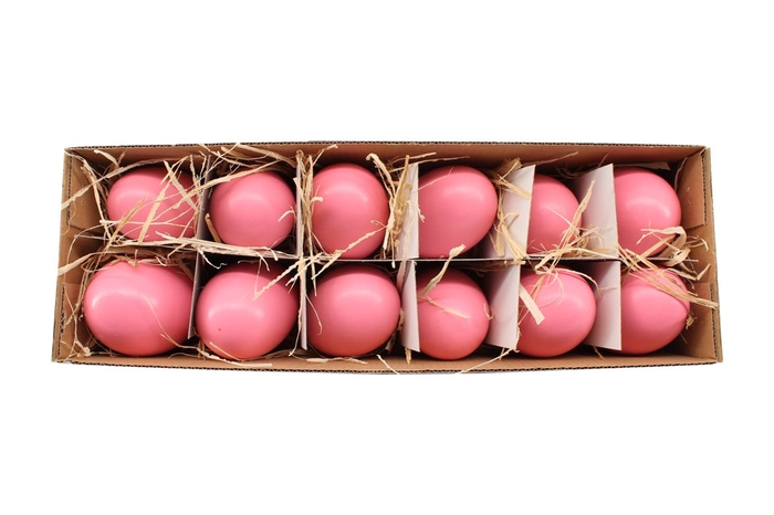 <h4>Ei Gans (12pcs) Roze</h4>