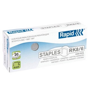 Nietjes Rapid RK8 6mm - doosje 5000st