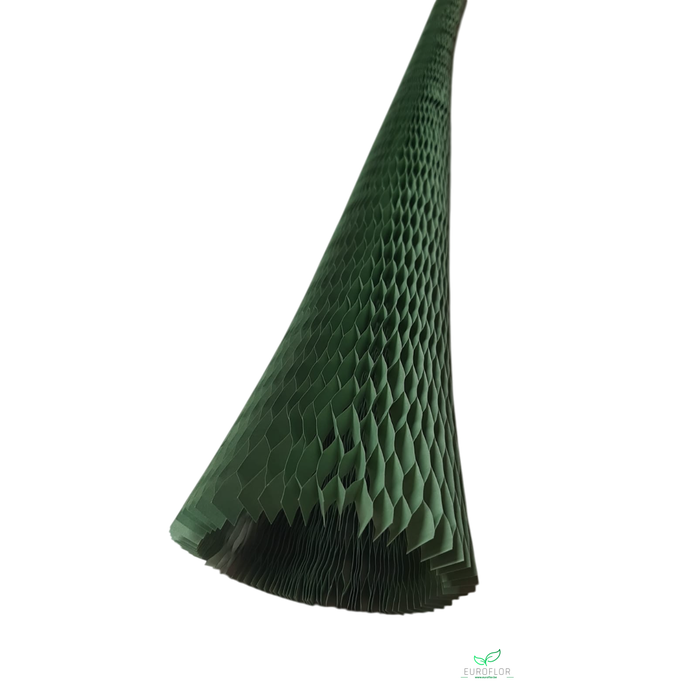 <h4>PAPER SLEEVE HONEYCOMB 90CM 70GR SAGE GREEN</h4>