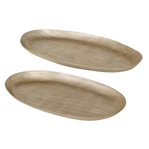 Bowl Sango, Decoration, H 2,5 cm, aluminium champagne, 4066076112814, 2027254