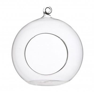 <h4>Glass Deco ball+hole d12*13cm</h4>