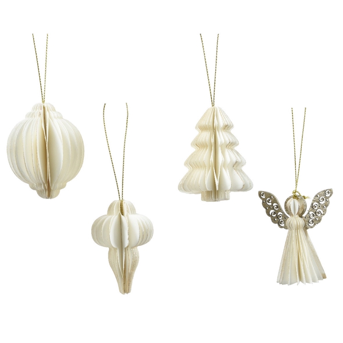 <h4>Kerst Hanger figuur 3D 60mm ass.</h4>