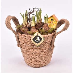 Touwmand met oren 18cm