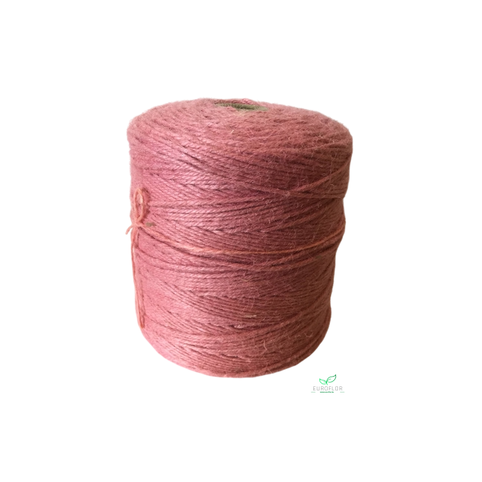 <h4>JUTE ROPE 1KG PARADISE PINK</h4>