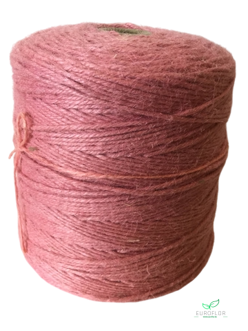 JUTE ROPE 1KG PARADISE PINK