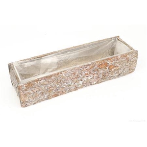 Planter Locust Bark L40W12H9