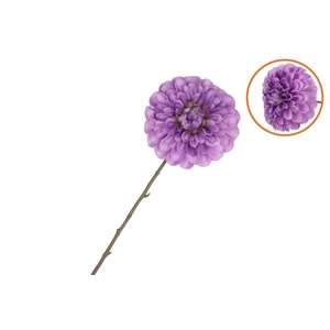 Silk Dahlia Bold Light Purple 68cm Nm