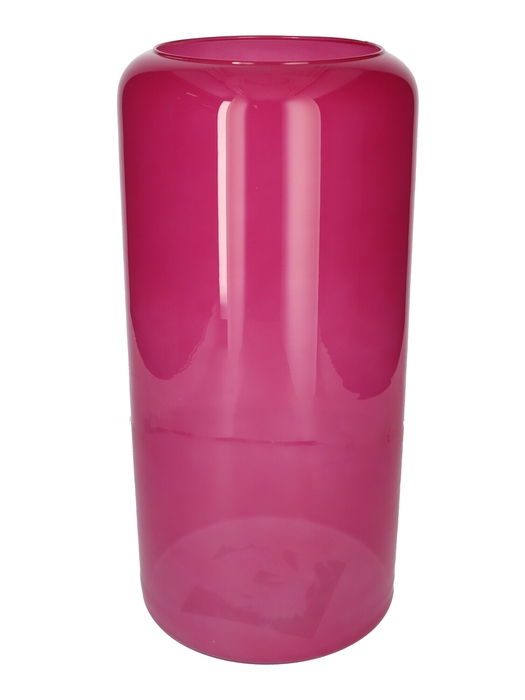 <h4>DF02-883920400 - Vase Bouton d14.5/18.5xh40 fuchsia milky Eco</h4>