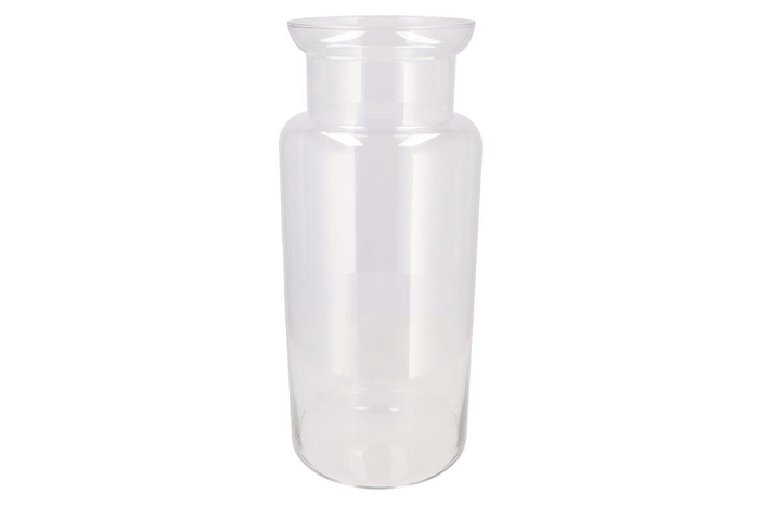 <h4>Glass Mouthblown Milk Bottle 55x24cm Nm</h4>