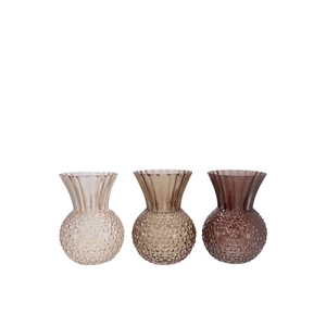 Senna Natural Brown Mix Vase Ass 13x18cm