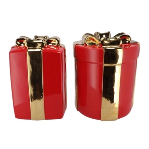 Joy Jolly Red Vase Present 23x35cm