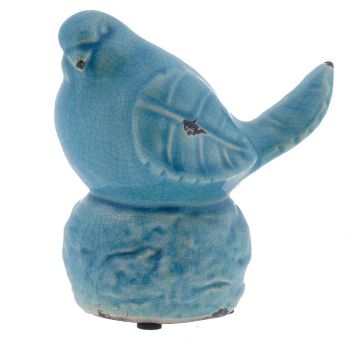 <h4>Fig. Bird H:16cm Turq. 85400</h4>