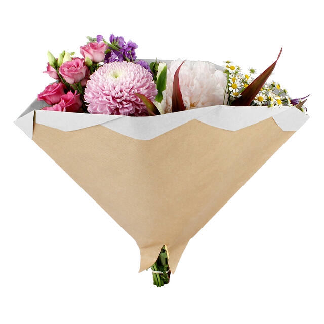 <h4>Hoes 35x35cm Angelo 70gr br kraft Foldio wit 250/doos</h4>