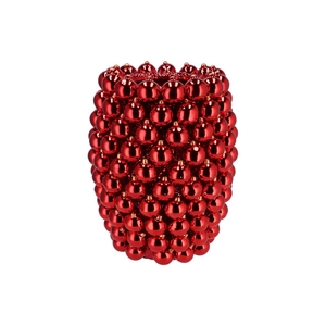 Christmasball Red Vase 30x30x39cm Nm