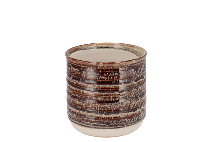 <h4>Bella Brown Pot 11x11x9cm</h4>
