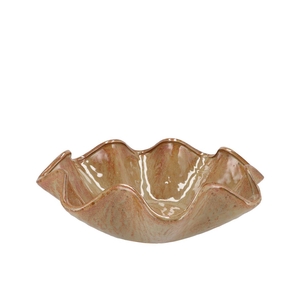 Annecy Caramel Bowl 35x35x11cm