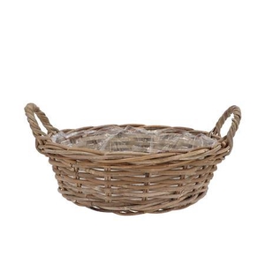 Rattan Kuboo Basket Low Ears 35x13cm