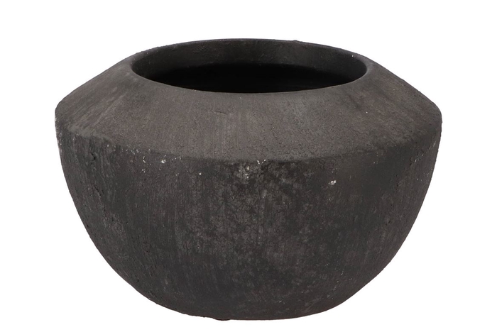 Bali Black Coal Bowl D25x16cm