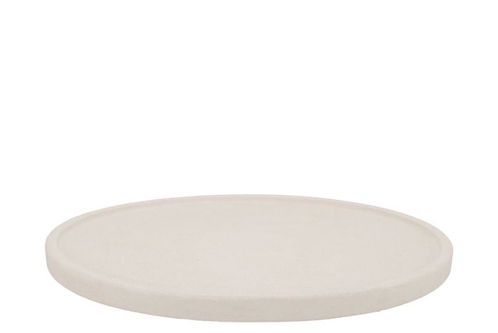 Porto White Plate 42x42x2cm