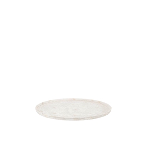 Coaster Kaya White Tray Metal 26x2cm