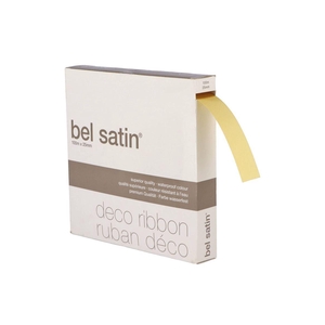 Ribbon Satin 50 Lichtgeel 100m X 25mm P/1