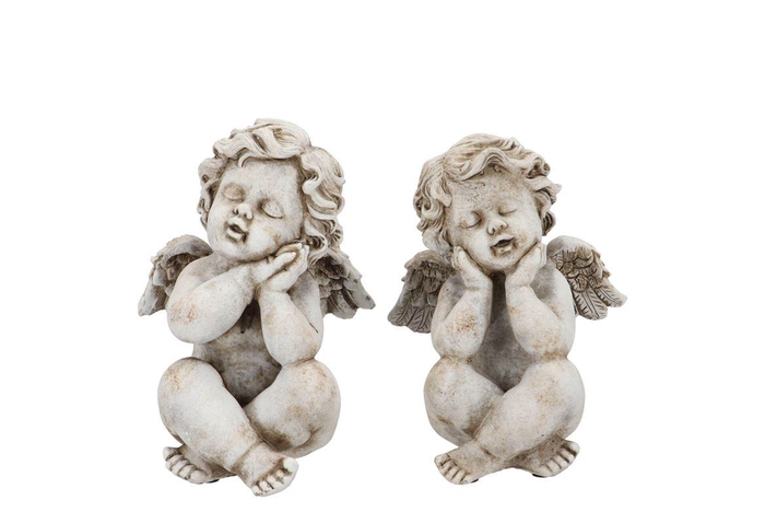 <h4>Concrete Saint Angel Cross Legs Ass 16x16x22cm Nm</h4>