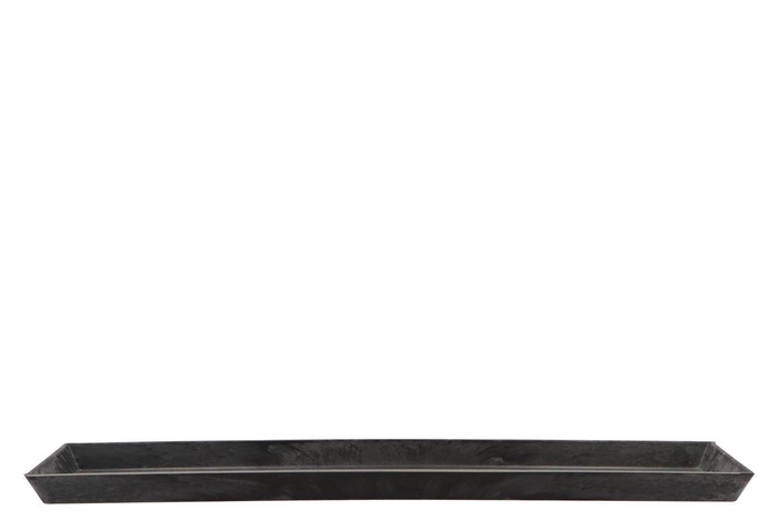 Melamine Grey Bowl Rectangle 44x13x2cm