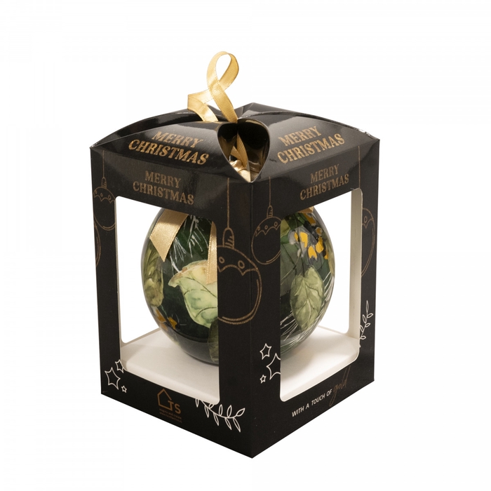 <h4>Kerstbal Special 100mm Bee Green</h4>