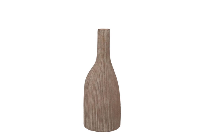 <h4>Florence Antique Bronze Tall Vase Xs 17x11x32cm</h4>