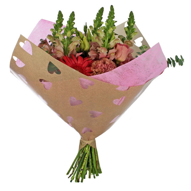 <h4>Hoes 35x35cm Oblique OPP40/Fibre Sweetheart roze 500/doos</h4>