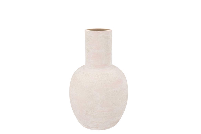 <h4>Romy Ecru Vase 19x25cm</h4>