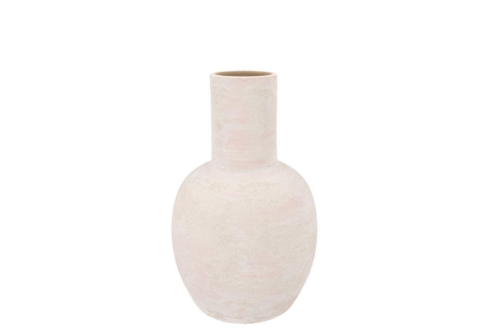 <h4>Romy Ecru Vase 19x25cm</h4>