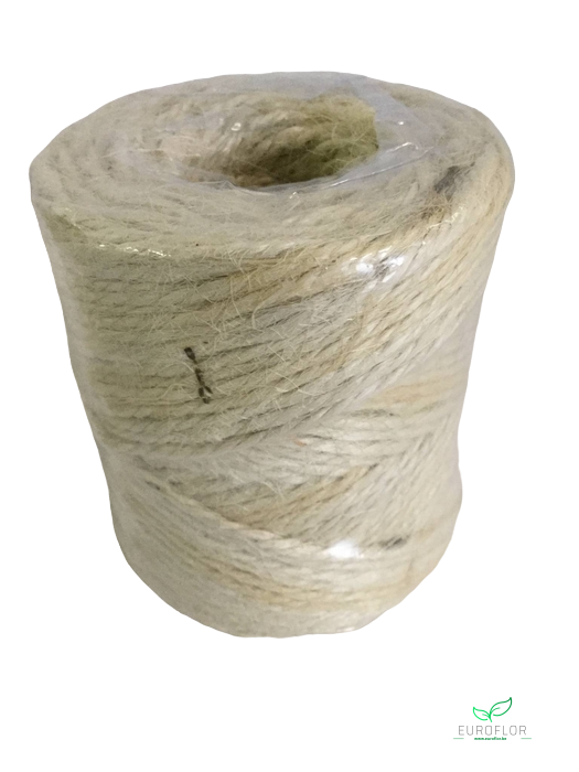 JUTE ROPE WHITE 100GR