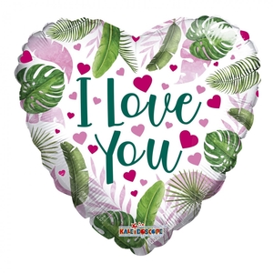 Valentine Balloon Eco Love You 45cm