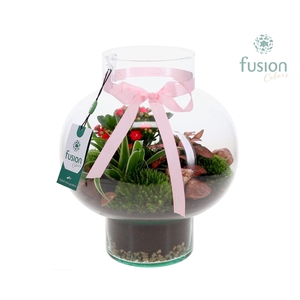 Green Bottle Laura Medium met Moederdag arrangement