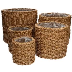 Basket sets Ido pot S/5 d29*26cm