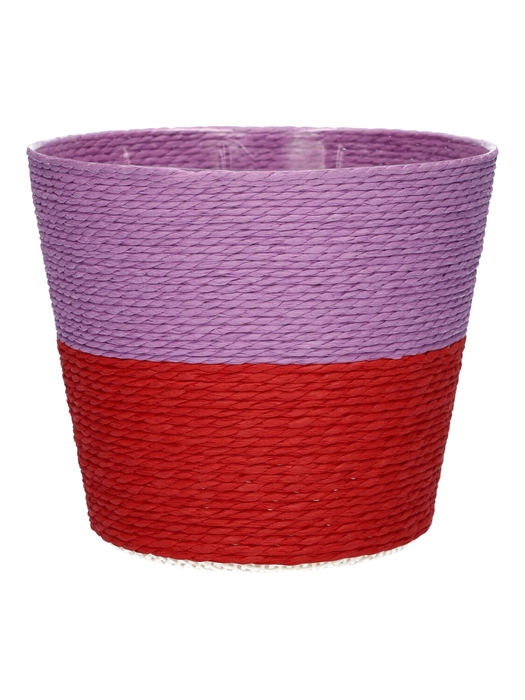 <h4>DF06-720226667 - Basket Riley1 Duo d15.3xh13 lilac/red</h4>