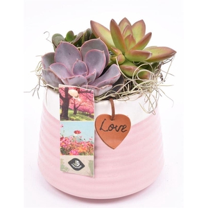 Keramiek love hanger 11cm