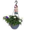 'Weekaanbieding; Hangpotten 27 waterreservoir Mix 09 Paars/witte mix