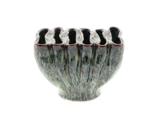 <h4>VASE JUNA L20W14H15 BLUE</h4>