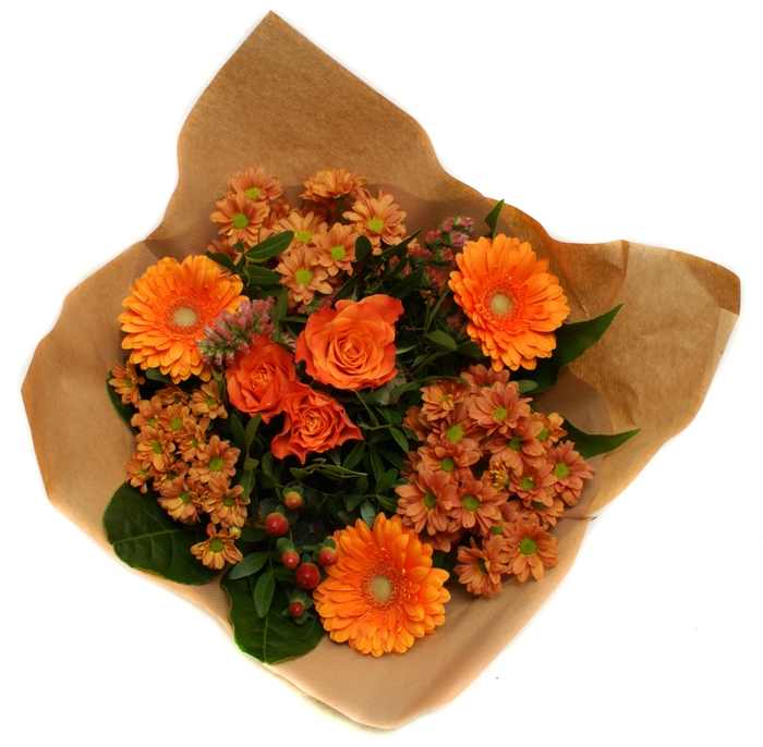 BOEKET ROCOCO ORANJE