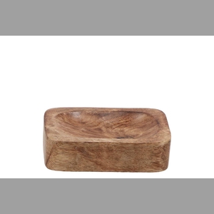 Amber Schaal Mango Hout 11x8x2cm Nm