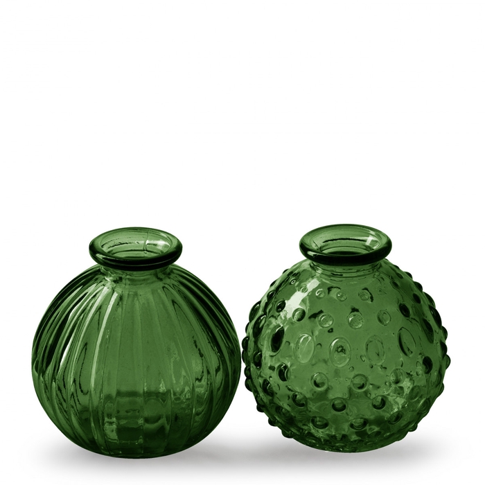 <h4>Glas Fles Jive d08.5*8.5cm ass</h4>